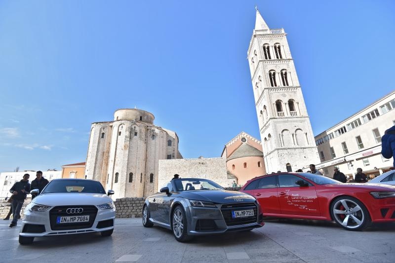 Audi Hrvatska organizirala je ekskluzivnu prezentaciju sportskih automobila Audi S i RS modela na Forumu. Photo: Dino Stanin/PIXSELL Audi Hrvatska organizirala je ekskluzivnu prezentaciju sportskih automobila Audi S i RS modela na Forumu. Photo: Dino Stanin/PIXSELL