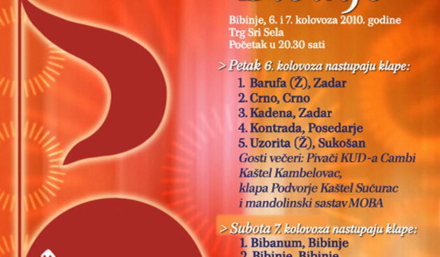 Raspivano Bibinje 2010.