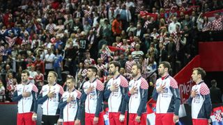 Spaladium Arena, Split – Europsko rukometno prvenstvo, skupina A, 1. kolo, Hrvatska – Srbija. Spaladium Arena, Split – Europsko rukometno prvenstvo, skupina A, 1. kolo, Hrvatska – Srbija.