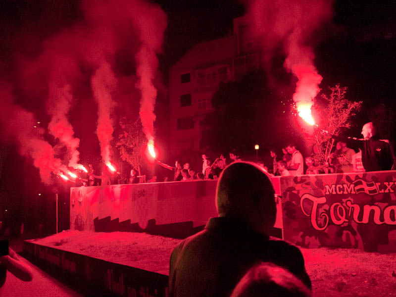 Bili Brig kod Ošk. Zadarski otoci: Svečanost imenovanja trga po D.T. Gavranu, foto: Darko Belančić