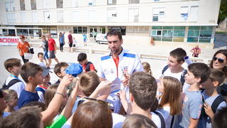 Davis Cup: Kids Day na zadarskom Forumu. Foto: Iva Perinčić