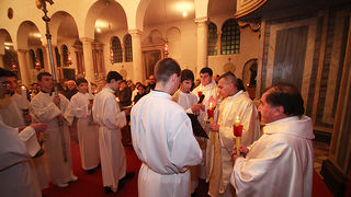 Crkva Sv. Šime : Svečana proslava Svijećnice (foto:Saša Čuka)