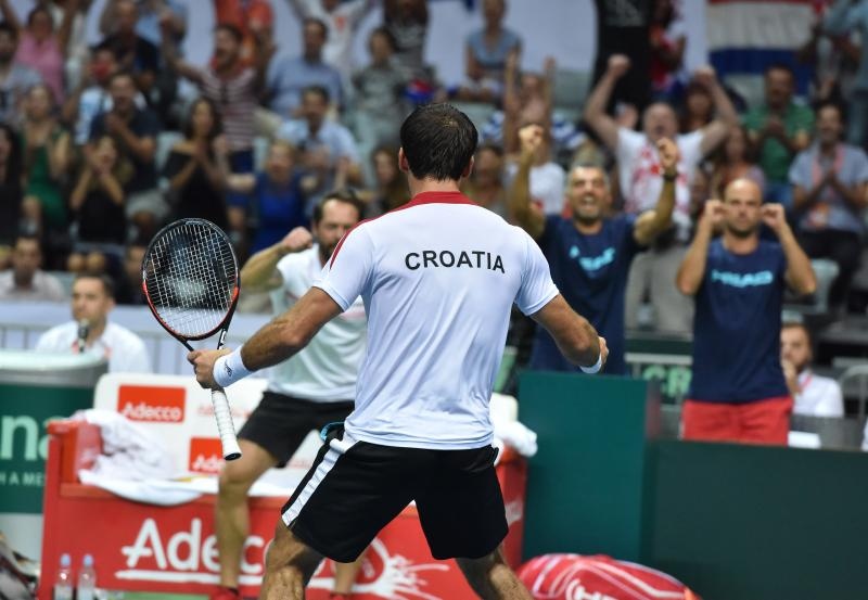 Davis Cup: Ivan Dodig/Marin Čilić – Nicolas Mahut/Pierre-Hugues Herbert 3-1. Photo. Hrvoje Jelavić/PIXSELL