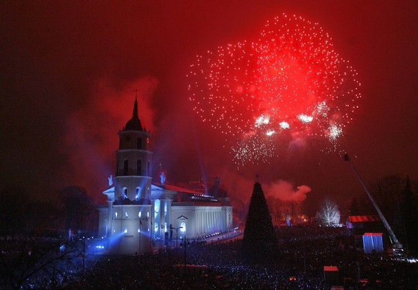 Doček Nove 2009. godine u svjetskim metropolama