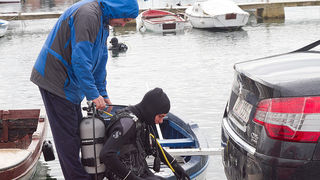 Ekološka akcija čišćenja podmorja u Bibinjama, foto: Leo Banić Ekološka akcija čišćenja podmorja u Bibinjama, foto: Leo Banić