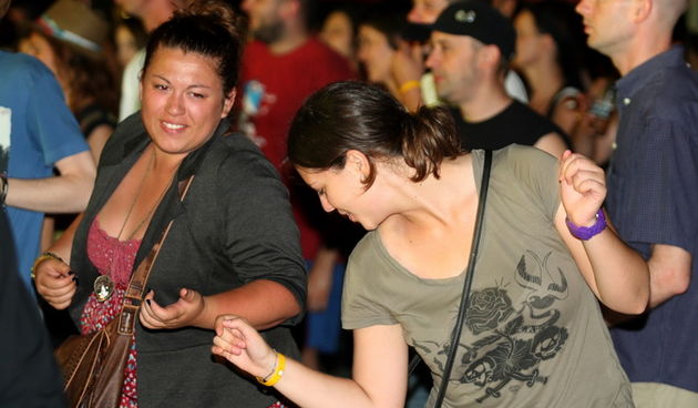 Zadar, 240612.
Treci i zavrsni dan drugog festivala JUMF koji se odrzava na kapetanskom u Zadru nastupili su