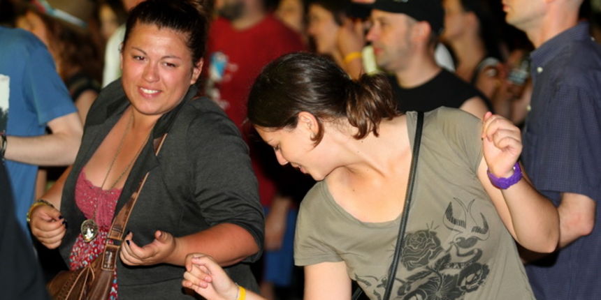 Zadar, 240612.
Treci i zavrsni dan drugog festivala JUMF koji se odrzava na kapetanskom u Zadru nastupili su