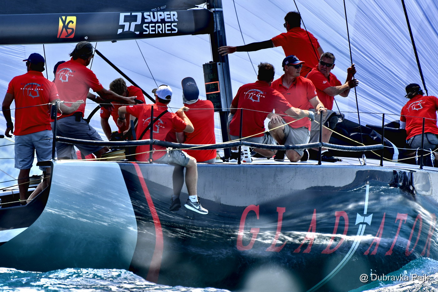 Prvi dan TP52 regate ispred zadarske rive Prvi dan TP52 regate ispred zadarske rive