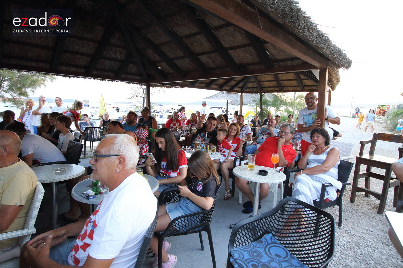 Bibinje: Navijanje za Vatrene i fešta nakon pobjede nad Engleskom