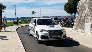 Pink Wing, jedinstvena gastro-turistička karavana luksuznih automobila gostovala je u Zadru na Pozdravu suncu. Foto: Mladen Malik