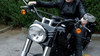 Zagreb – U prodavaonici i zastupnistvu Harley Davidson motora odrzani su Dan otvorenih vrata na kojem su posjetioci mogli razgledati motocikle i neke od njih isprobati. Photo: Davor Visnjic/PIXSELL