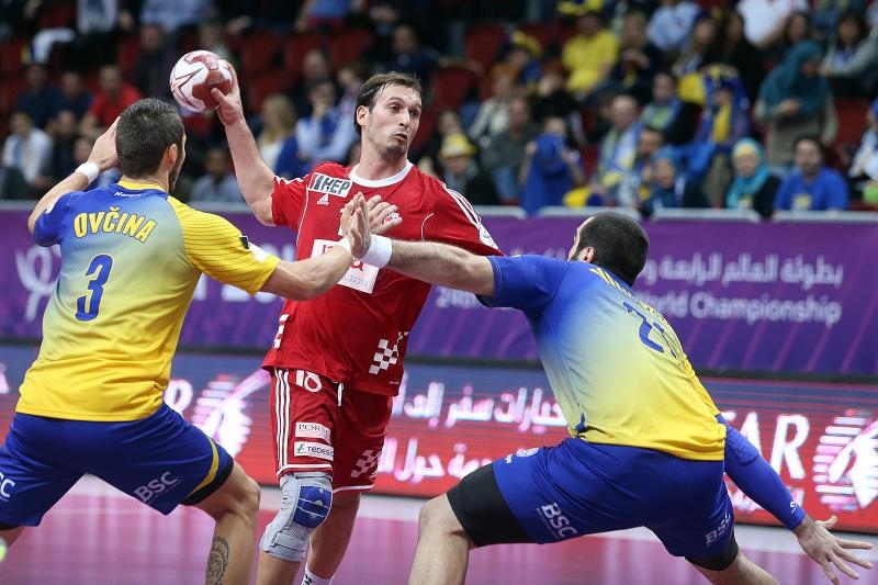 Katar – 24. svjetsko rukometno prvenstvo, 5. kolo, grupa B, Hrvatska – Bosna i Hercegovina 28-21. Photo: Goran Stanzl/PIXSELL