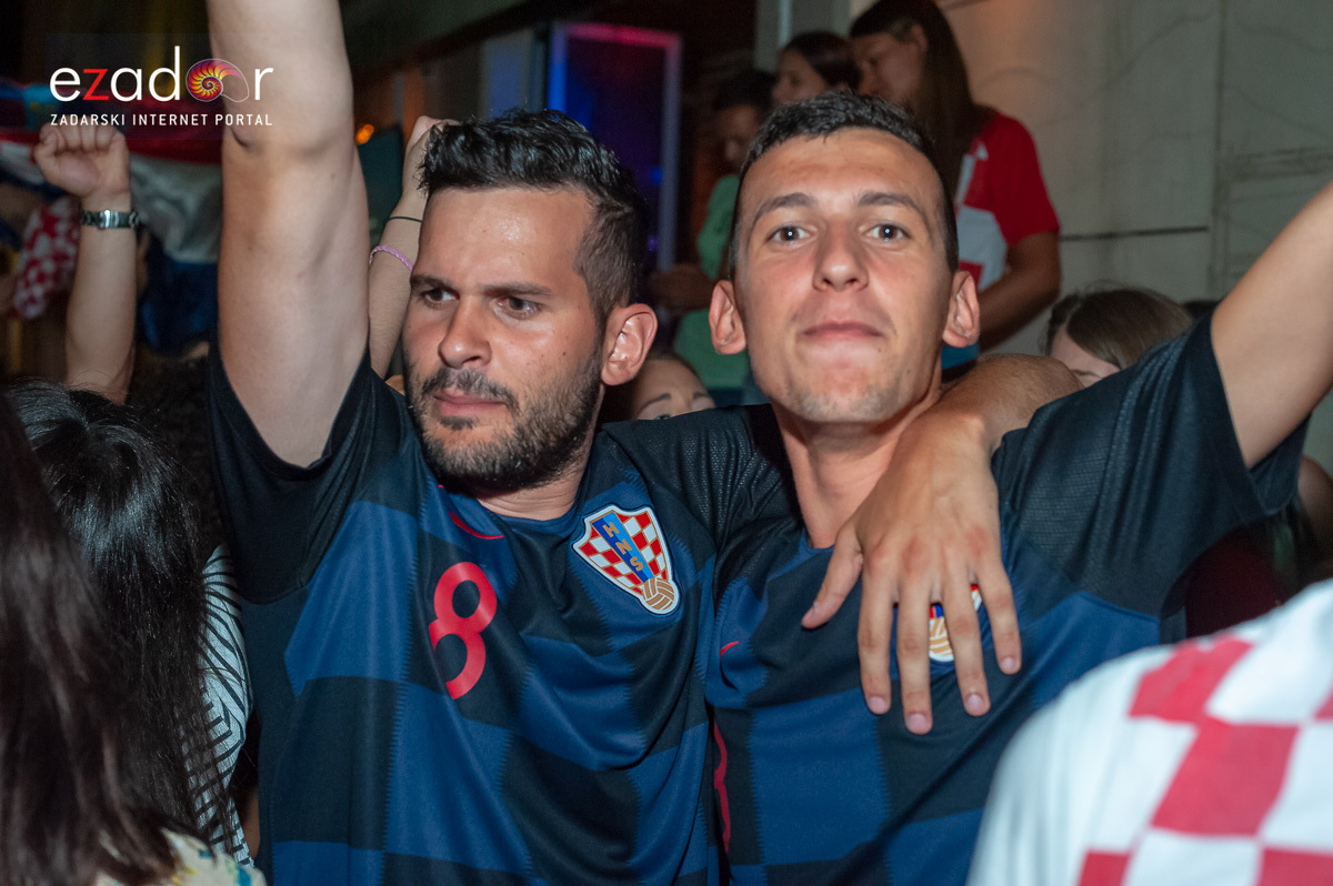 Zadar je gorio: Velika fešta nakon plasmana Vatrenih u finale Svjetskog prvenstva