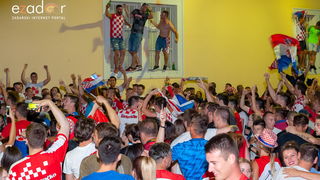 Zadar je gorio: Velika fešta nakon plasmana Vatrenih u finale Svjetskog prvenstva