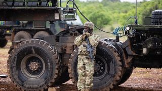 Prezentacija američkog sustava protuzračne obrane Patriot u Zemuniku Prezentacija američkog sustava protuzračne obrane Patriot u Zemuniku