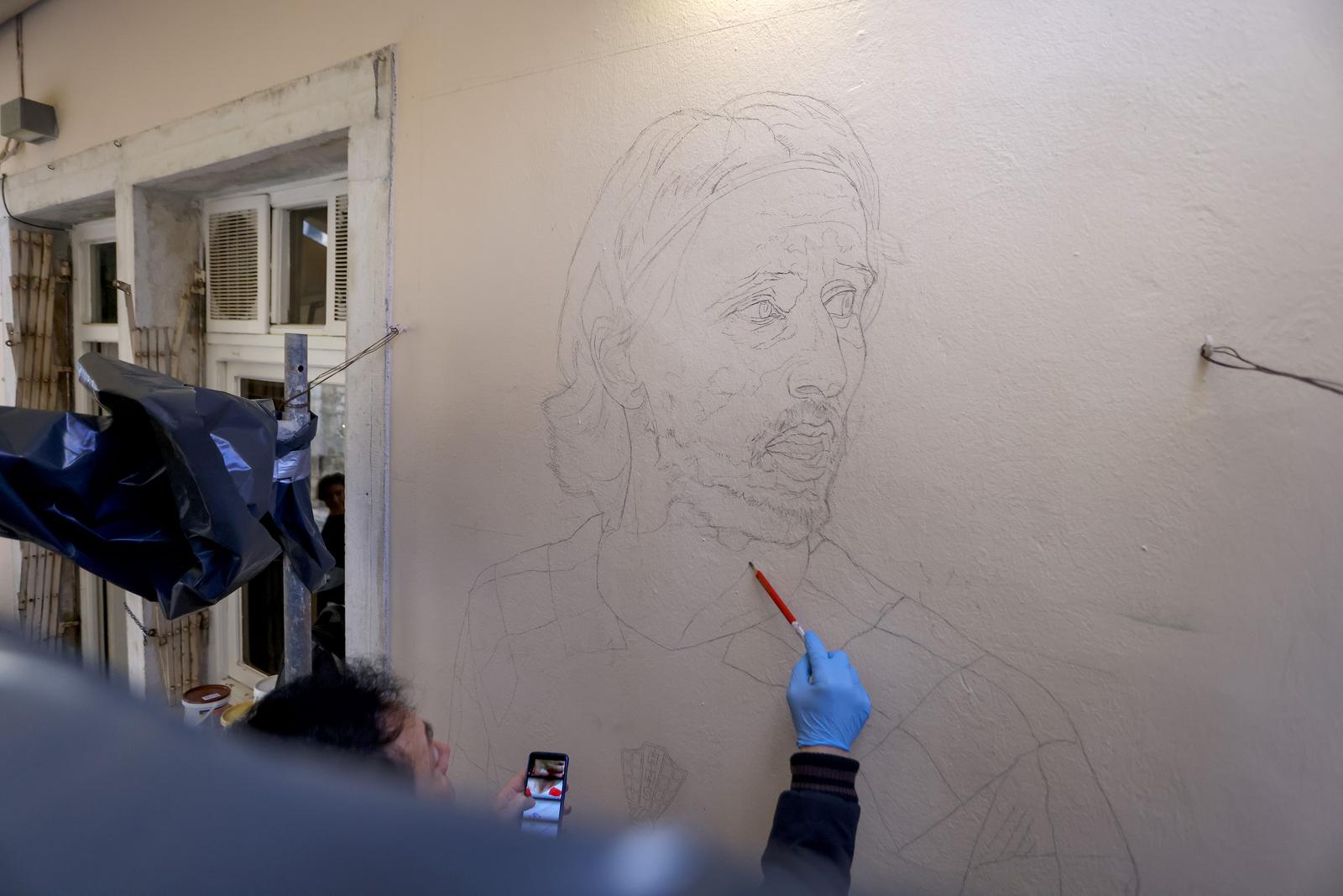 Luka Modrić dobiva mural u centru Zadra