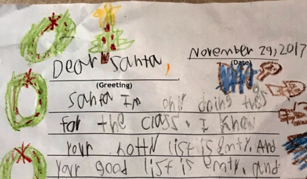 Pismo šestogodišnjaka