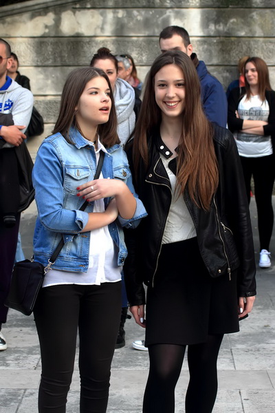 The Voice u Zadru: Sara, Dino, Ive i Jure na Trgu pet bunara, Foto: Roberto Lerga