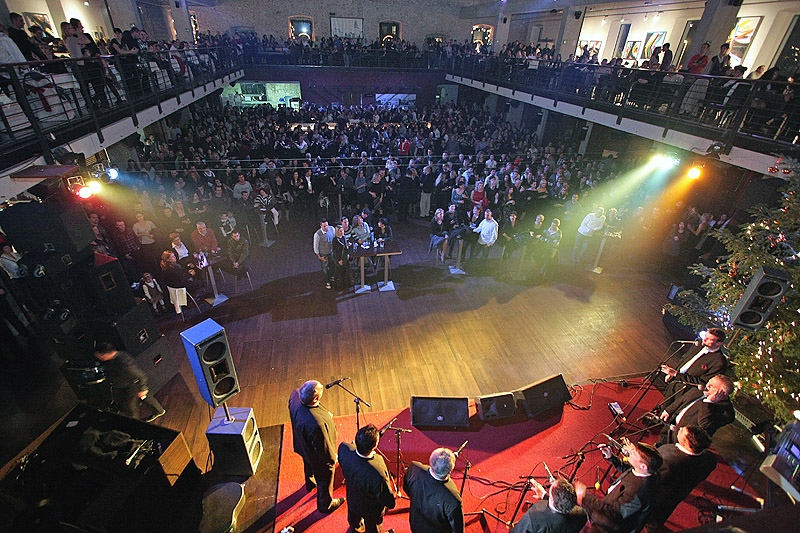 Božićni koncert klape Intrade u Arsenalu (foto: Marin Gospić)