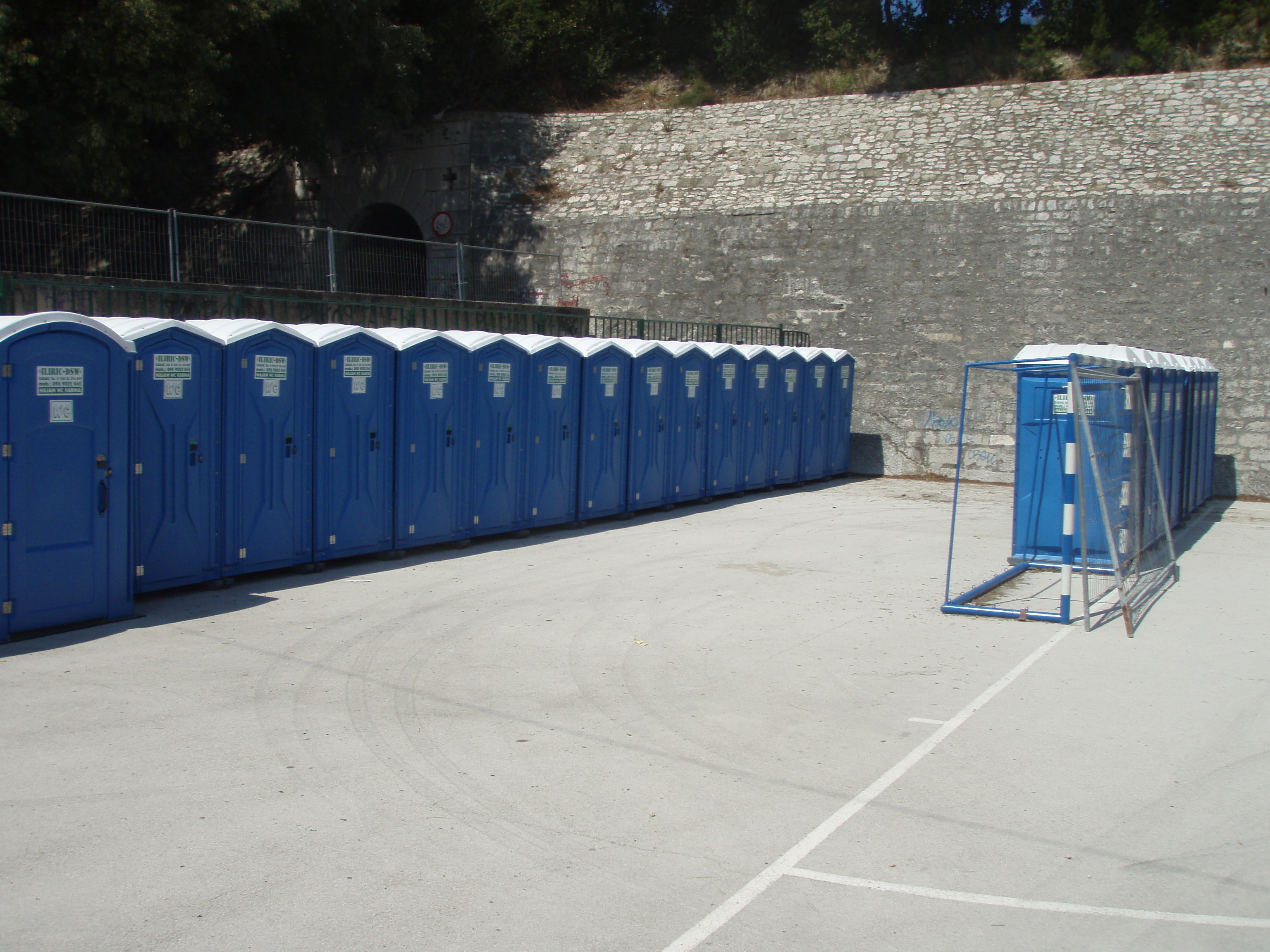 Pripreme za koncert Lennyja Kravitza