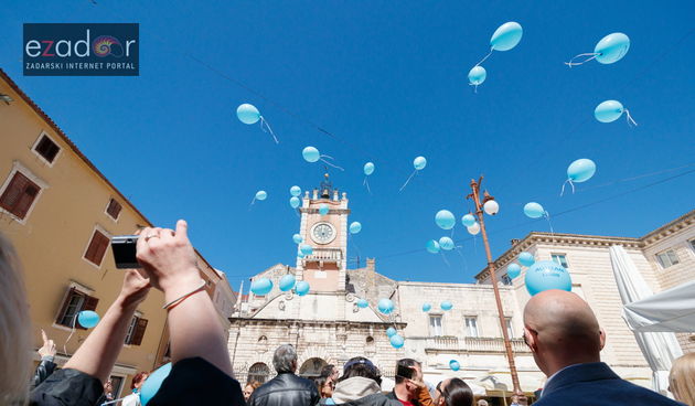 Đir po gradu, subotnja špica 7. travnja 2018. Plavi baloni- Autizam