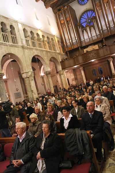 Veliki Četvrtak u katedrali sv. Stošije (Foto:Saša Čuka)
