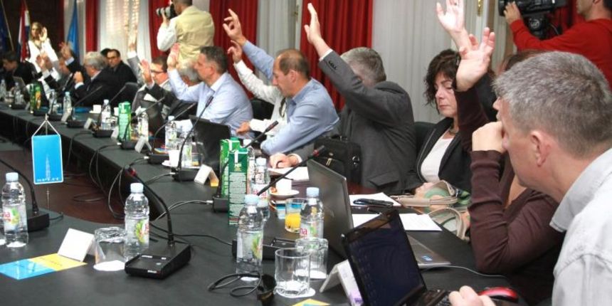 Tematska sjednica Gradskog vijeca o Hajduku. Na sjednici su govorili predsjednik Hajduka Marin Brbic i predsjednica Nadzornog odbora Branka Ramljak Photo: Ivana Ivanovic/PIXSELL Tematska sjednica Gradskog vijeca o Hajduku. Na sjednici su govorili predsjednik Hajduka Marin Brbic i predsjednica Nadzornog odbora Branka Ramljak Photo: Ivana Ivanovic/PIXSELL