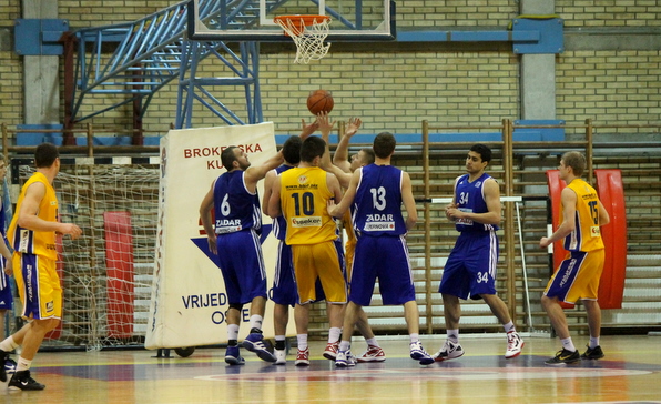 KK VrOS Darda – KK Zadar 86-88, Foto: Hrvoje Knežević