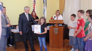 Dodjela priznanja ucenicima osnovnih skola, Foto: Karla Soric