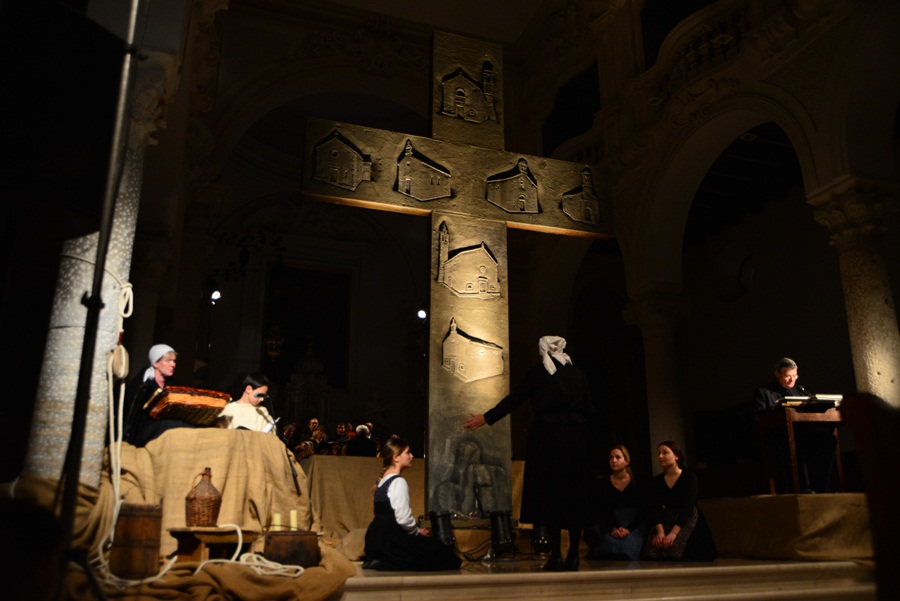 Pasionski oratorij “Zadnja postaja” ; foto Iva Perinčić