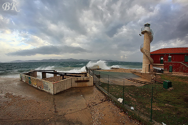 Jugo u Zadru 29. ozujka 2009. (Foto: Boris Kacan)