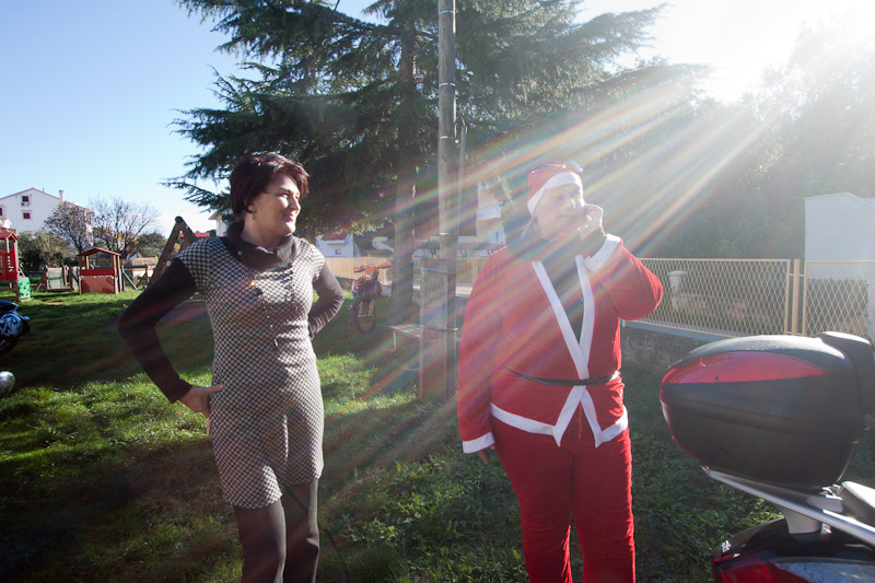 Biograd: Moto Mrazovi Duhovi u posjeti djecjim vrticima, Foto: Franjo Juric Biograd: Moto Mrazovi Duhovi u posjeti djecjim vrticima, Foto: Franjo Juric