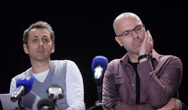 Rijeka – Konferencija za medije povodom premijere autorskog projekta Olivera Frljica i Marina Blazevica “Hrvatsko glumiste”. Photo: Nel Pavletic/PIXSELL