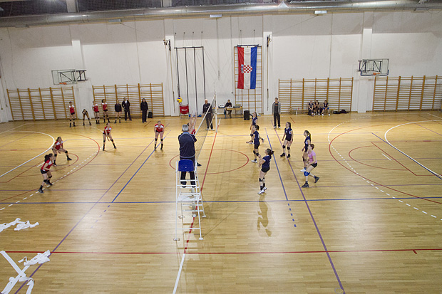 ŽOK Bibinje – New Mexico Military Institute Volleyball Team, Foto: Leo Banić ŽOK Bibinje – New Mexico Military Institute Volleyball Team, Foto: Leo Banić