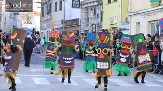 Maškarana povorka Velike Bake u Murteru