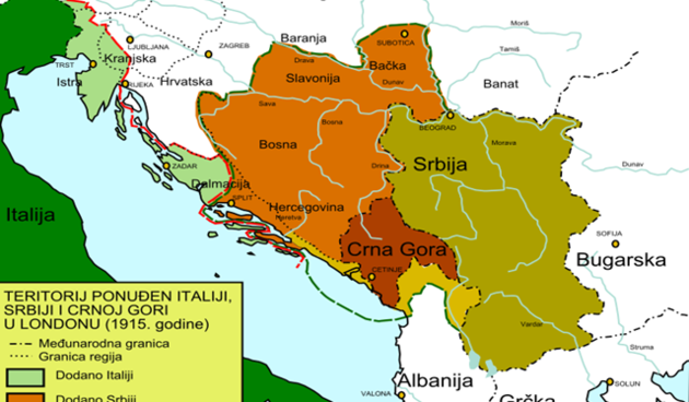 Londonski ugovor – mapa