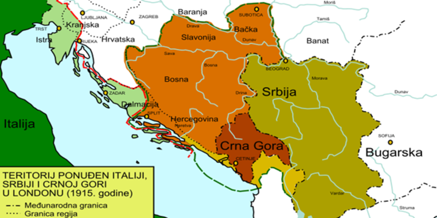 Londonski ugovor – mapa