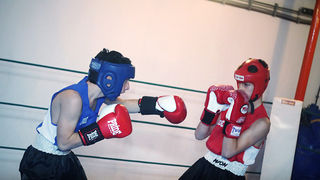 Javni sparing u boksačkom klubu Zlatna rukavica (foto:Saša Čuka)