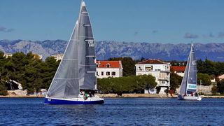 Zadarska Koka 2016. gledana s mora. Foto: Leonard Kvarantan Zadarska Koka 2016. gledana s mora. Foto: Leonard Kvarantan