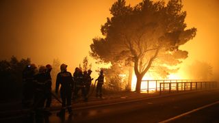 Požar u Tučepima Požar u Tučepima