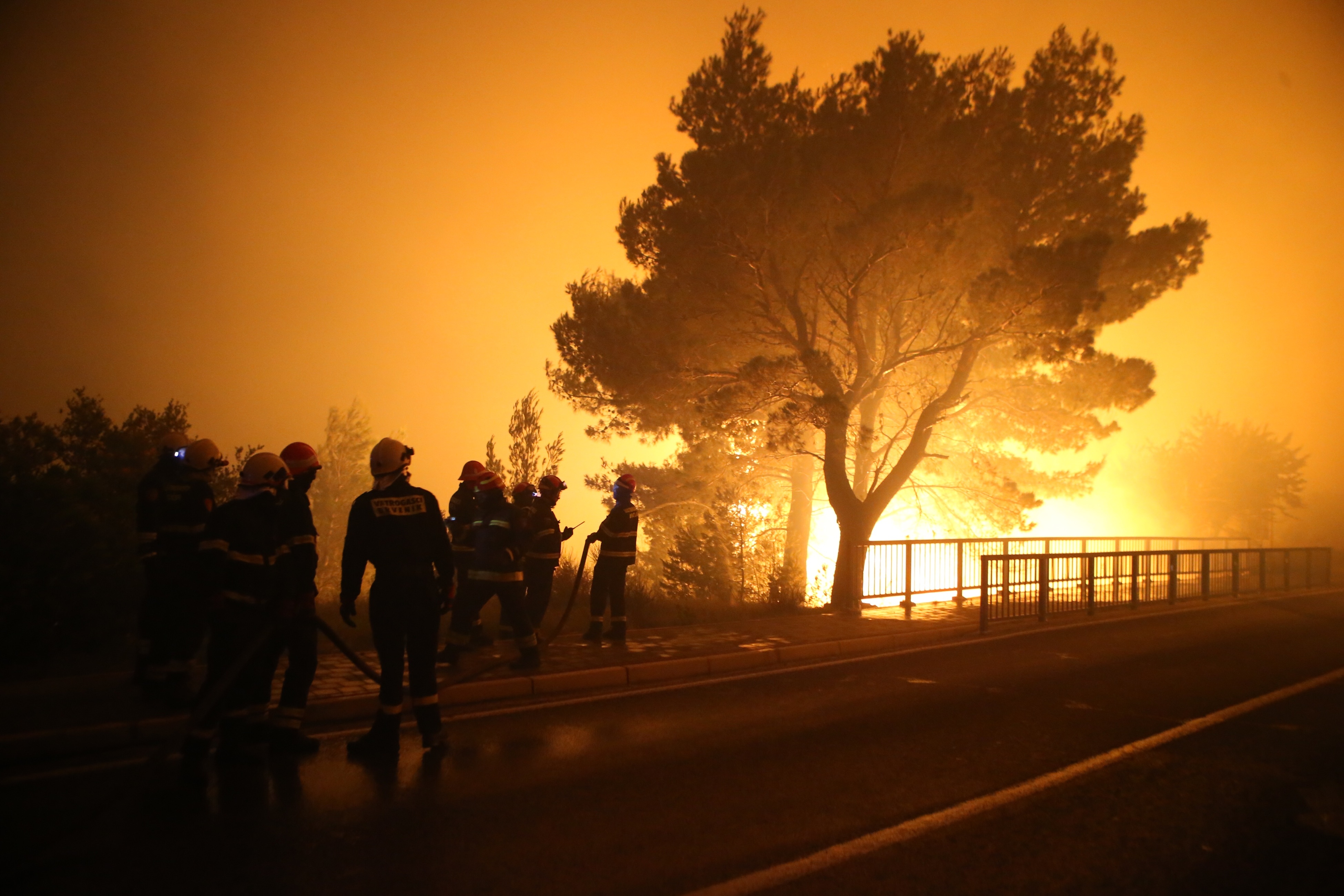 Požar u Tučepima Požar u Tučepima