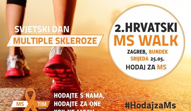MS tim Hrvatska: Hodaj za MS – MS walk