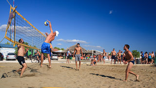 Odbojkaški turnir i pjena party u Bibnjama, foto: Leo Banić