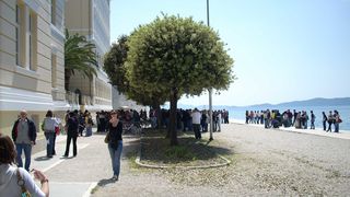 Prosvjed studenata u Zadru Prosvjed studenata u Zadru