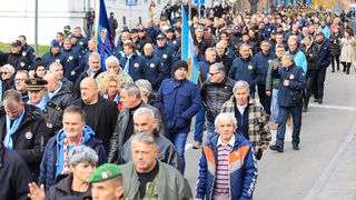 Kolona sjećanja u Vukovaru 18. studenog 2021. Kolona sjećanja u Vukovaru 18. studenog 2021.