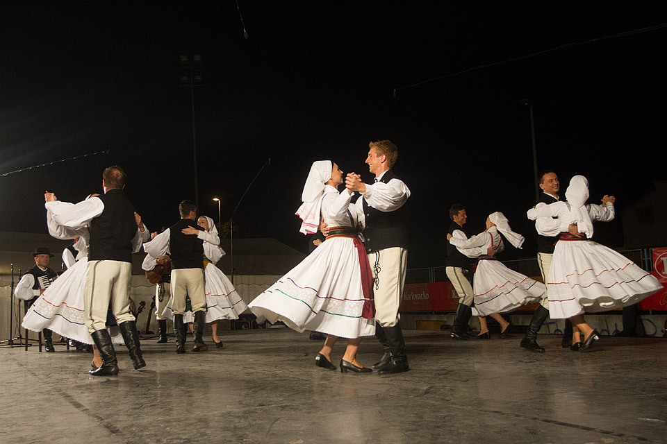 Bibinje: Nastup ansambla Lado, foto: Leo Banić