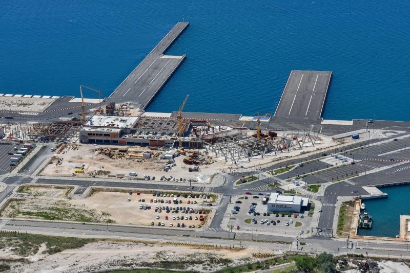 Luka Gaženica: Radovi na izgradnji putničkog terminala Luka Gaženica: Radovi na izgradnji putničkog terminala
