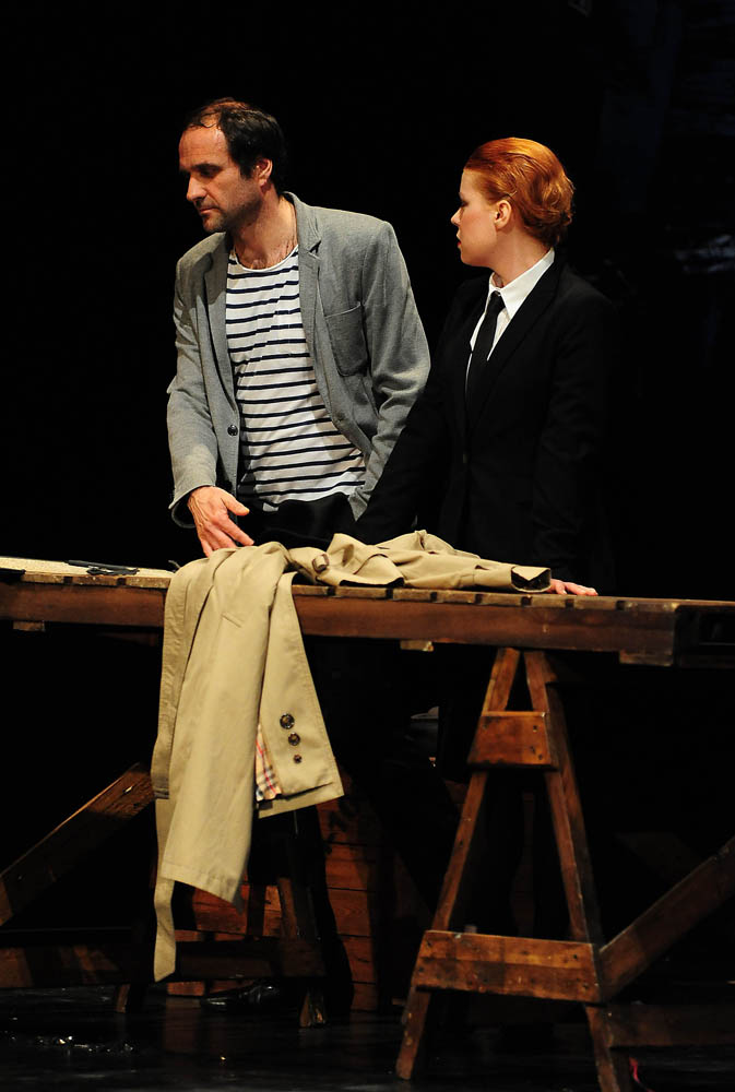 Zadar, 24.04.2013. snimio: Nenad Marčev 
dramska pretplata 
Kazalište PLAYDRAMA, Split 
Jeffrey Hatcher 
PICASSO 
redateljica: Nenni Delmestre 
igraju: Elvis Bošnjak, Lana Helena Hulenić 
Velika dvorana HNK Zadar