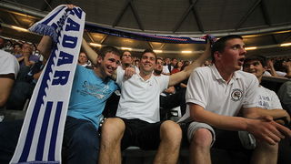 Najbolji navijači na svitu na utakmici Zadar-Cibona, Foto: Mia Čop Najbolji navijači na svitu na utakmici Zadar-Cibona, Foto: Mia Čop