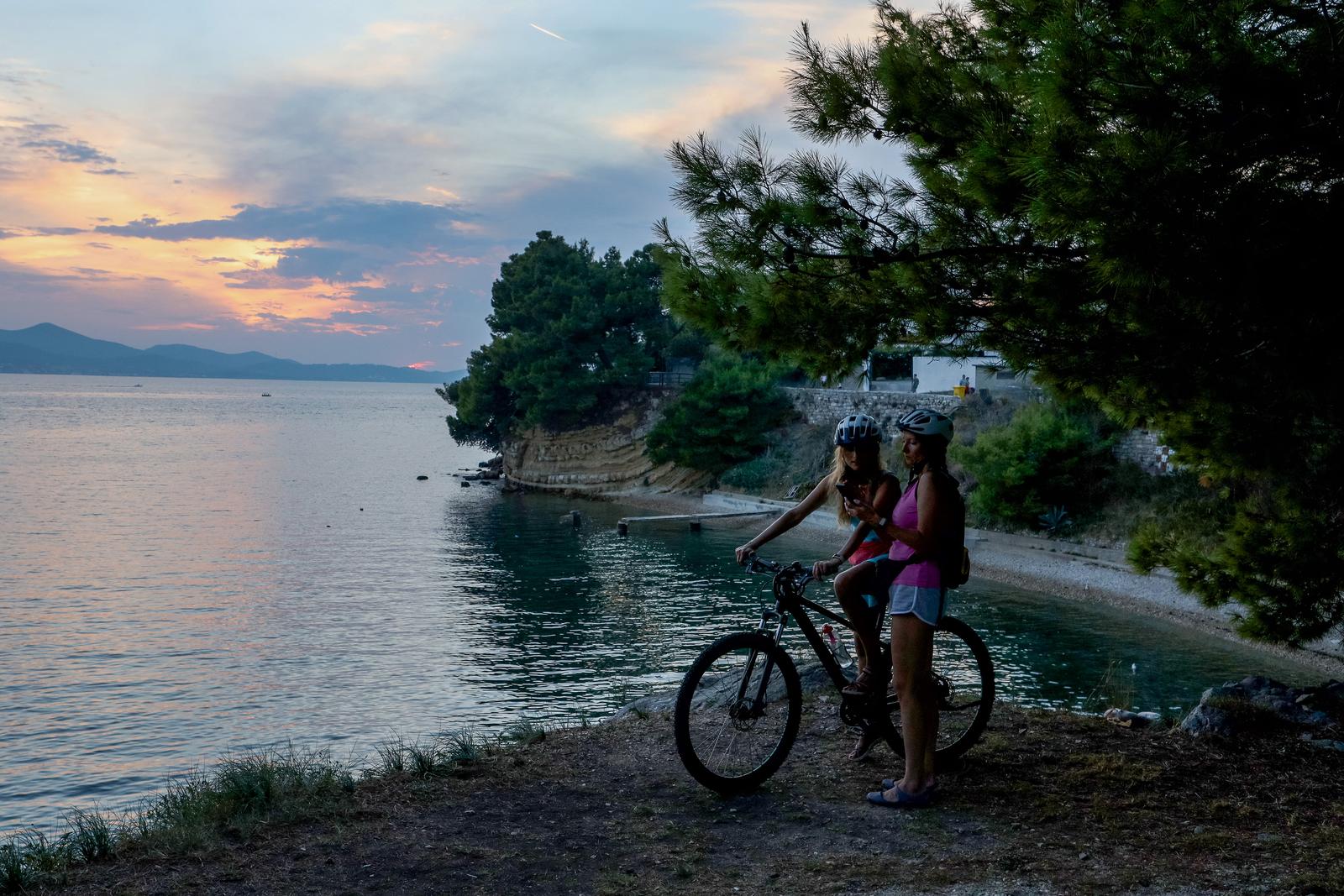 Smiraj rujanskog dana u Zadru Smiraj rujanskog dana u Zadru